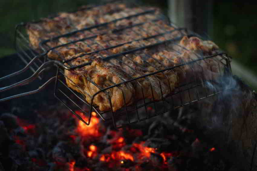 parrilla giratoria para asado paraguay